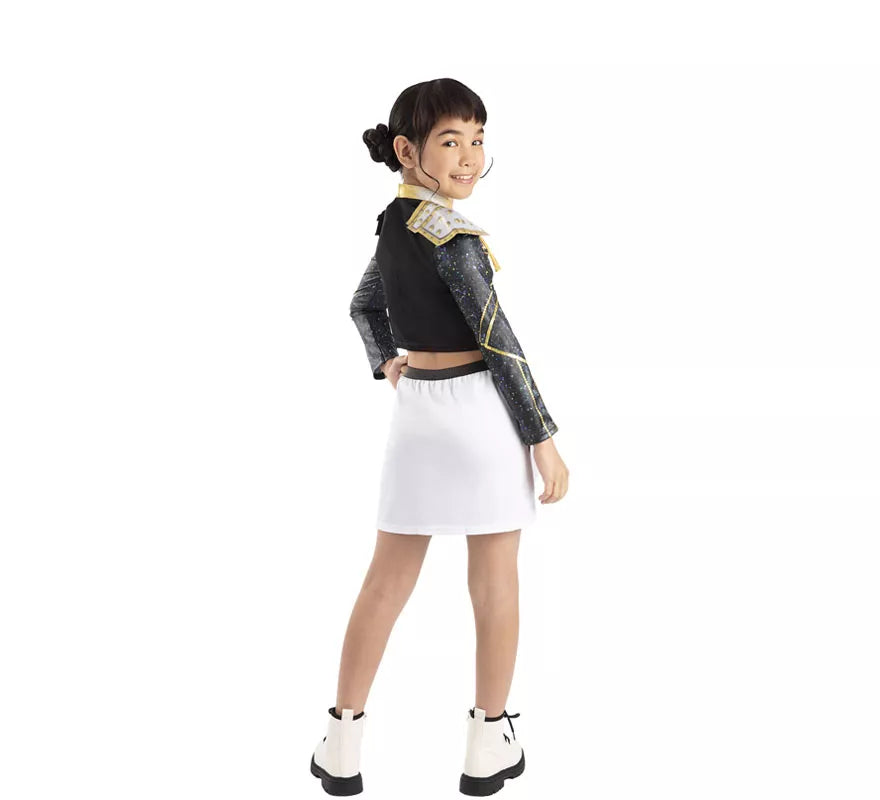 Translation missing: it.Disfraz de Guerrera K-Pop Zoey Golden para niña