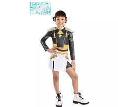 Costume da Guerriera K-Pop Zoey Golden per bambina