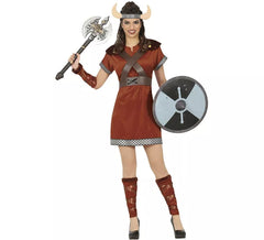 Costume da guerriera vichinga nordica per donna