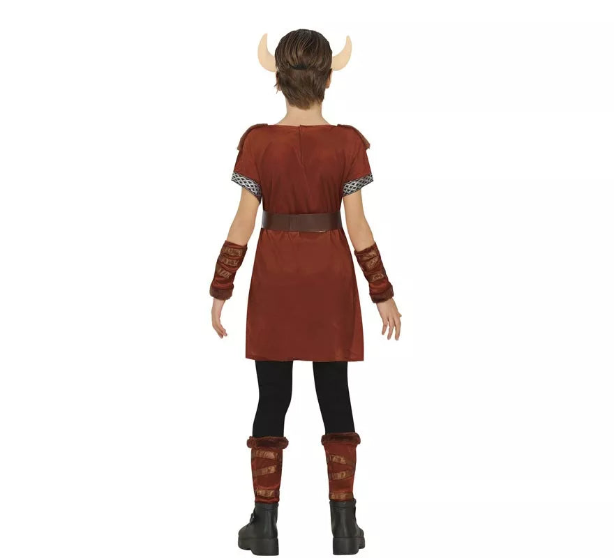 Translation missing: it.Disfraz de Guerrera Nórdica Vikinga para niña