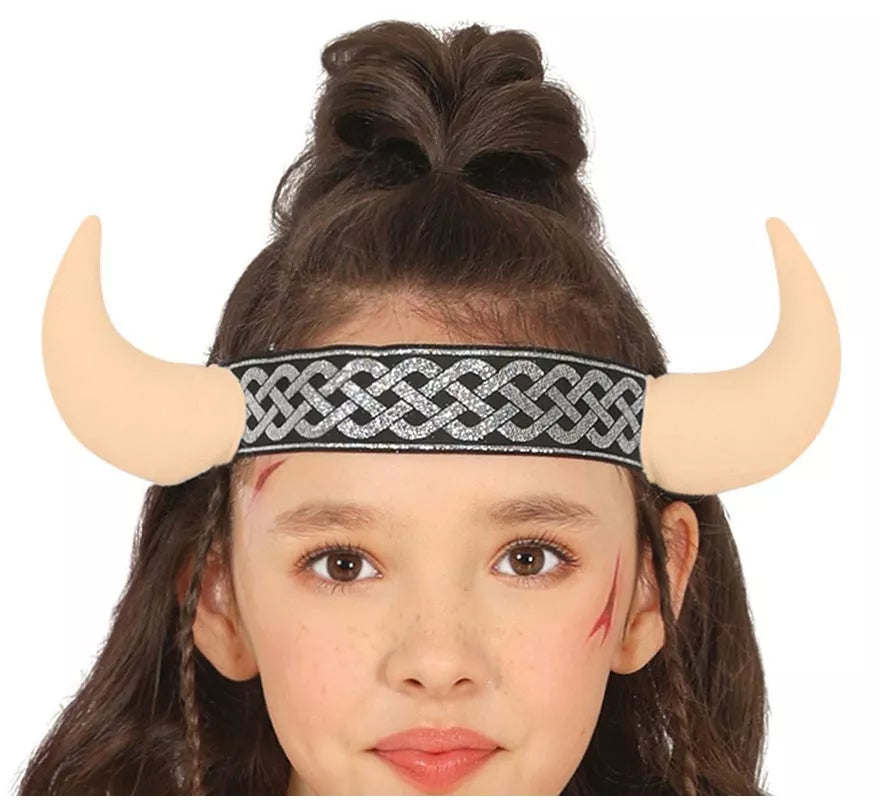 Translation missing: it.Disfraz de Guerrera Nórdica Vikinga para niña