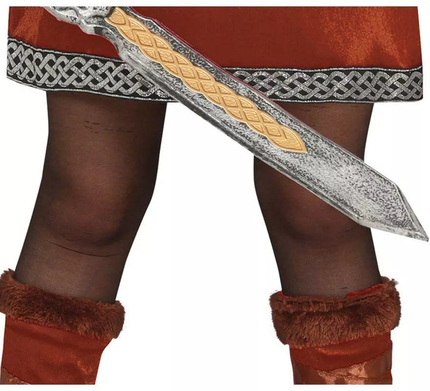 Translation missing: it.Disfraz de Guerrera Nórdica Vikinga para niña