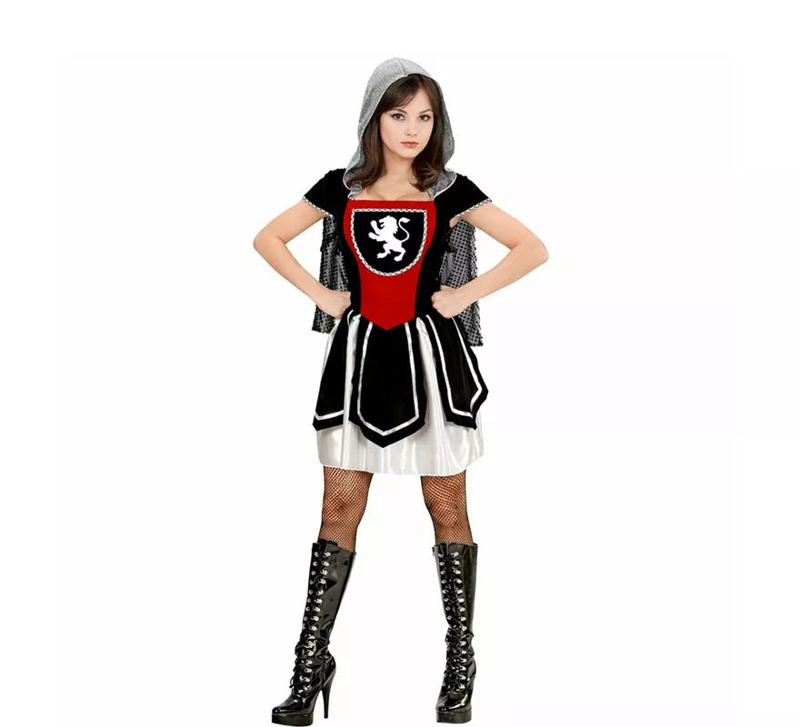 Translation missing: es.Disfraz de Guerrera Real vestido con capucha para mujer
