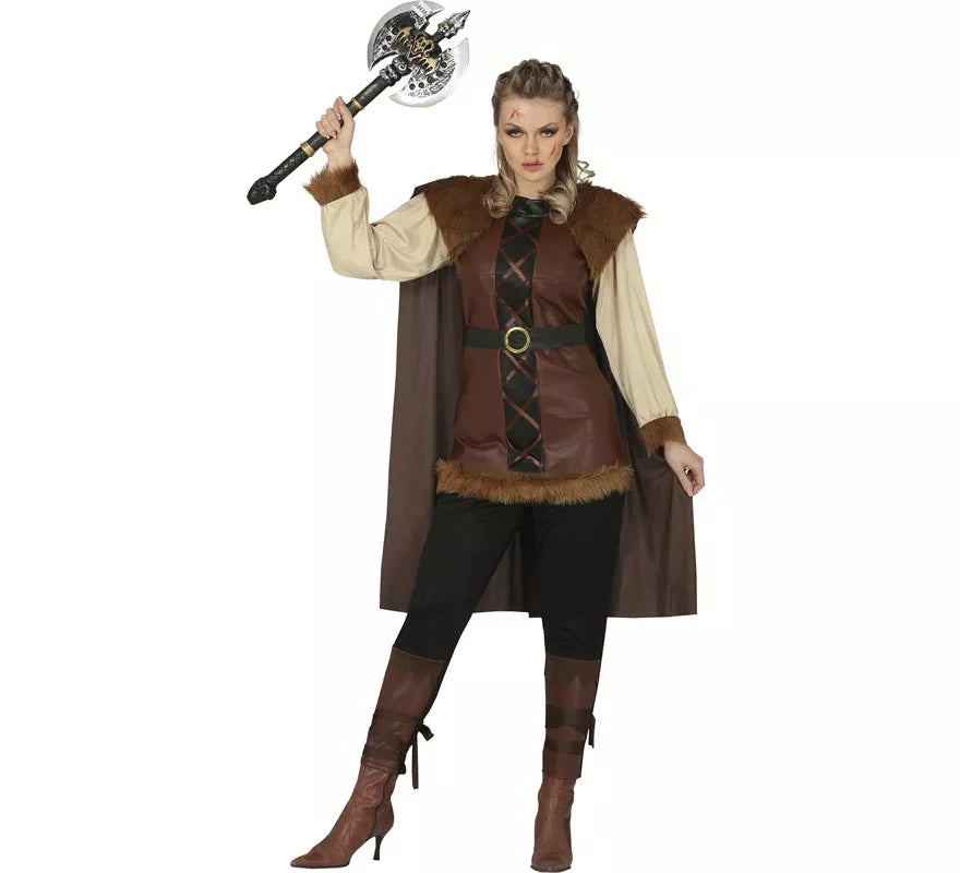 Translation missing: es.Disfraz de Guerrera Vikinga para mujer