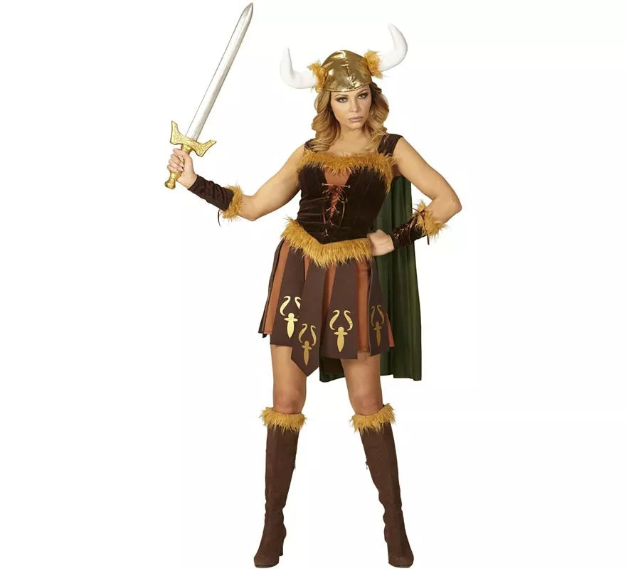 Translation missing: it.Disfraz de Guerrera Vikinga para mujer