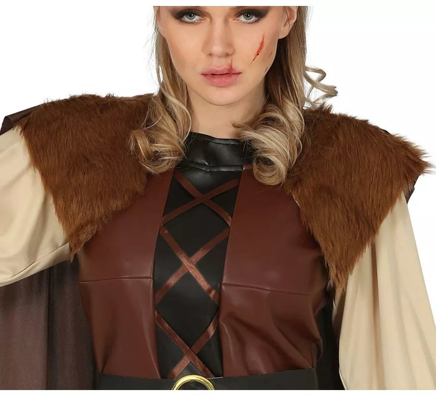 Translation missing: es.Disfraz de Guerrera Vikinga para mujer