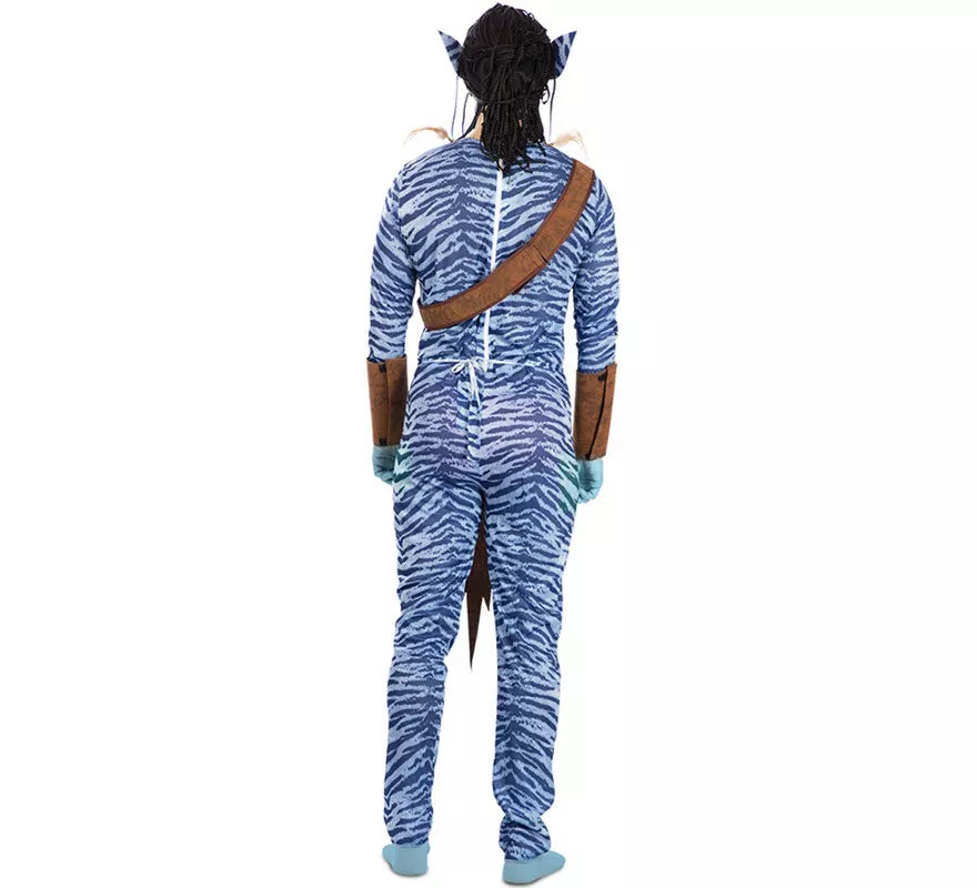 Translation missing: it.Disfraz de Guerrero Azul para hombre
