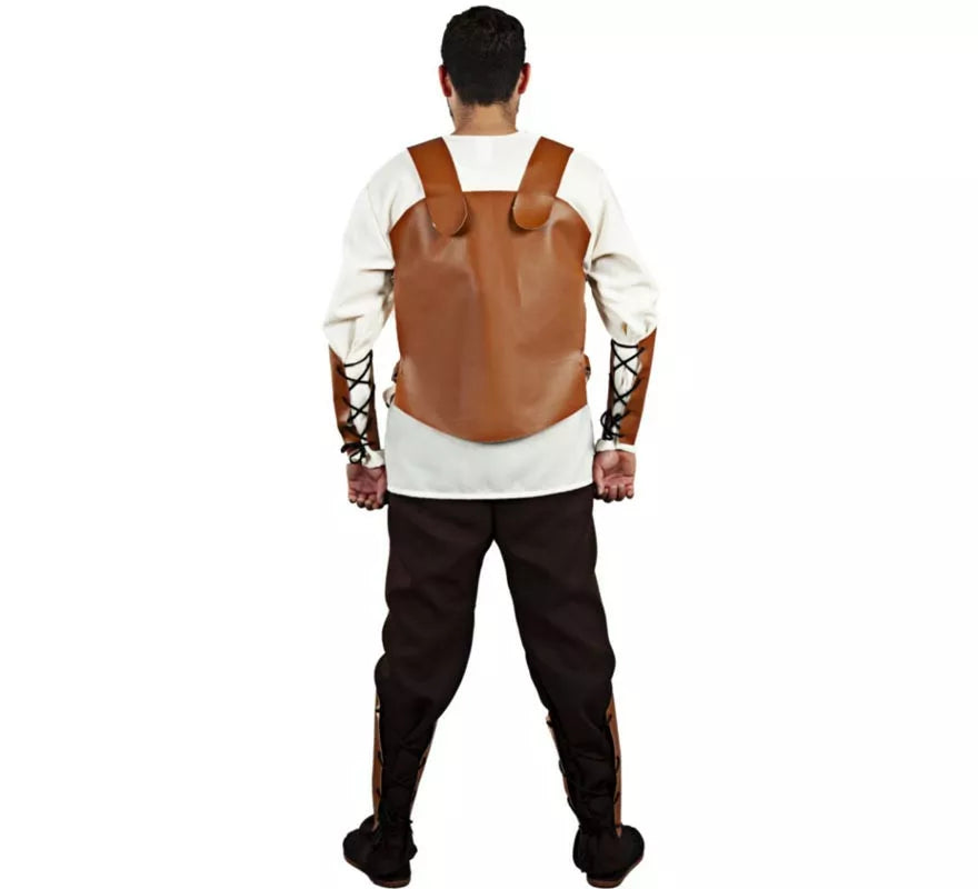 Translation missing: it.Disfraz de Guerrero Medieval con armadura para hombre