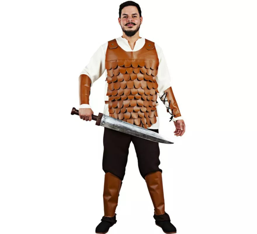 Translation missing: it.Disfraz de Guerrero Medieval con armadura para hombre