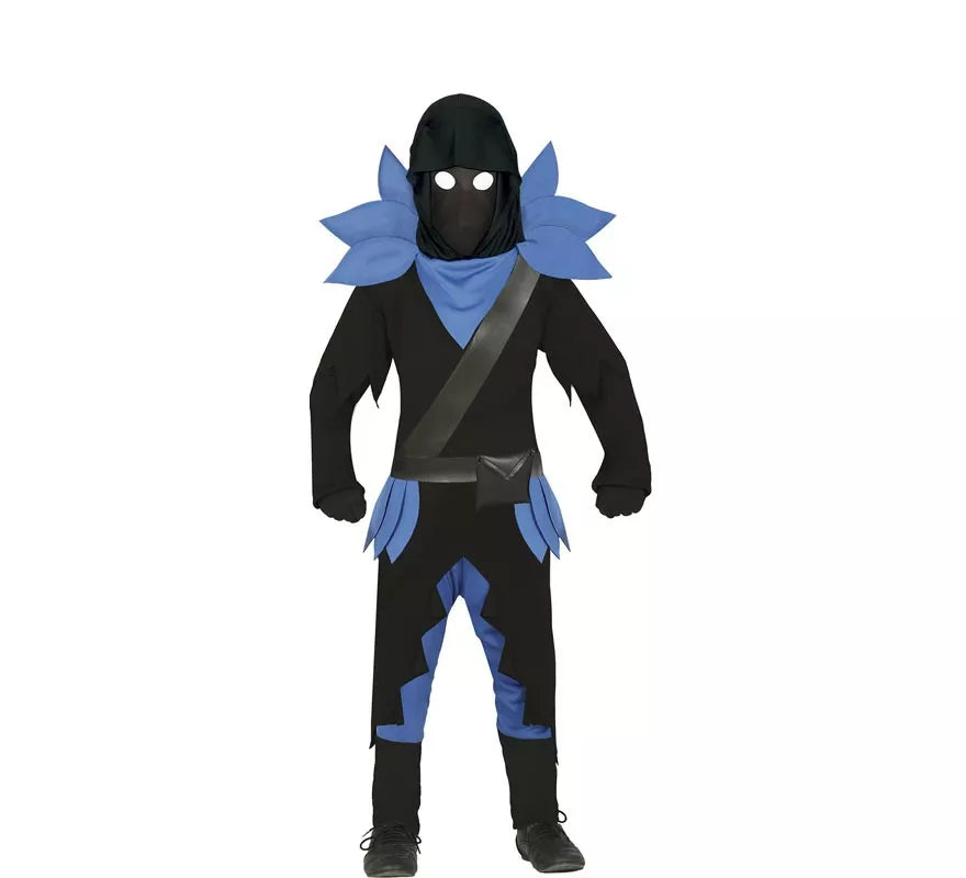 Translation missing: it.Disfraz de Guerrero Ninja Oscuro para niños y adolescentes