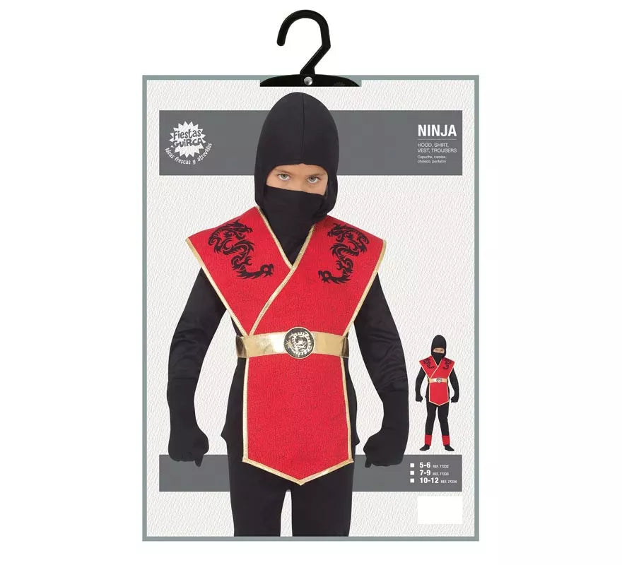 Translation missing: it.Disfraz de Guerrero Ninja para niños
