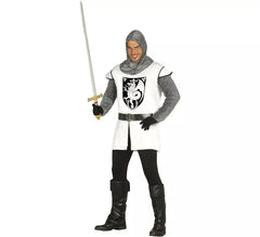 Guerriero medievale o costume da cavaliere per un uomo