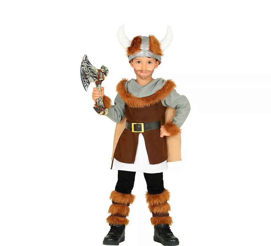 Translation missing: it.Disfraz de Guerrero Vikingo Nórdico para niño