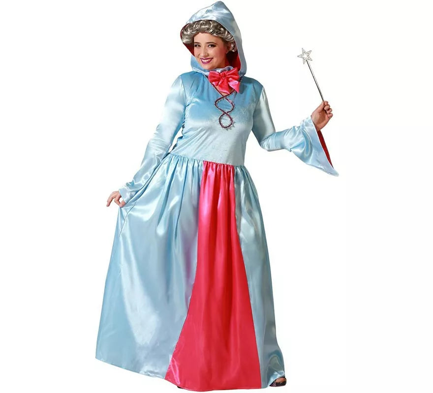 Translation missing: it.Disfraz de Hada Madrina azul para mujer