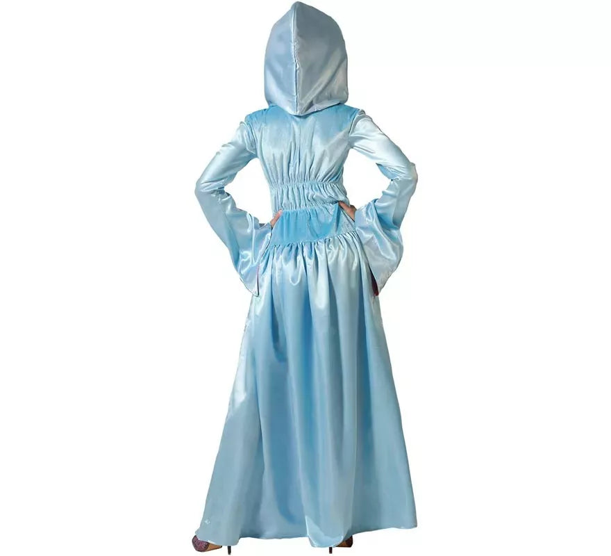 Disfraz de Hada Madrina azul para mujer