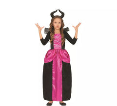 Costume da fata malvagia viola per bambina