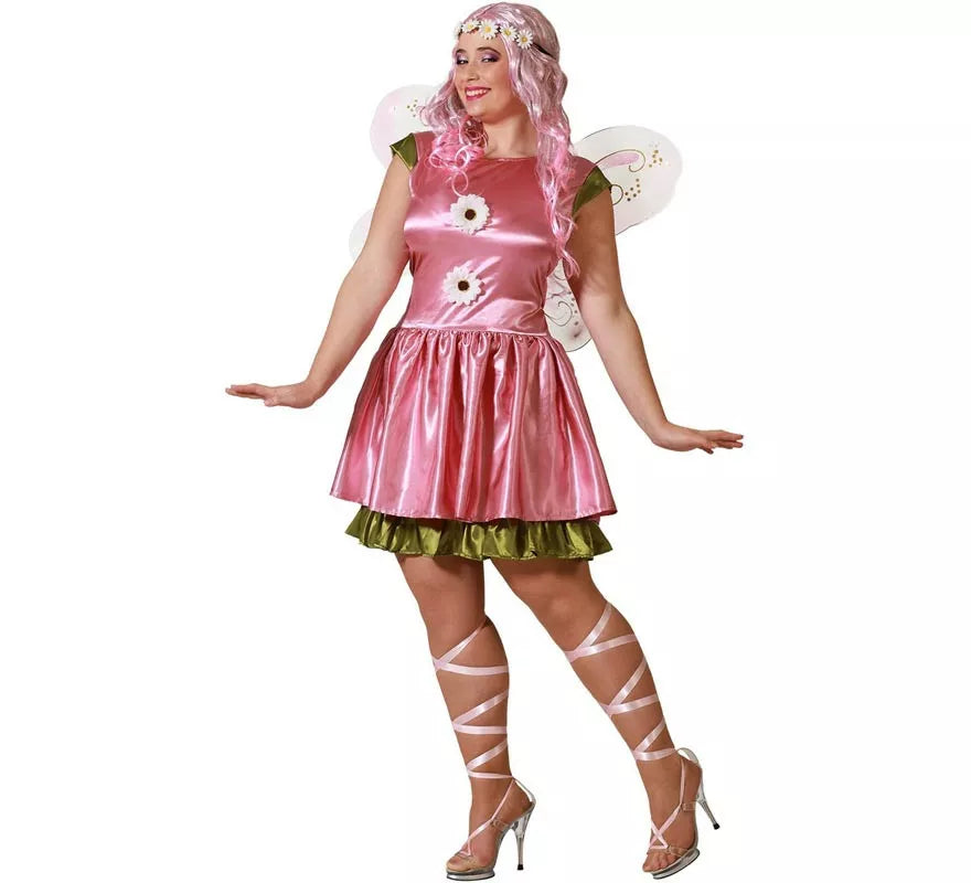 Translation missing: it.Disfraz de Hada Rosa Brillante para mujer
