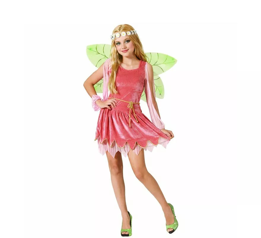 Translation missing: it.Disfraz de Hada Rosa Brillante para mujer