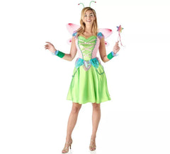 Costume da dolce fata rosa per donna