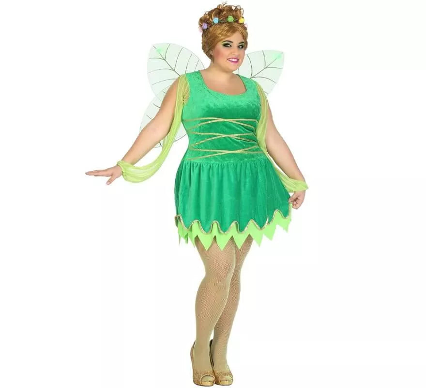 Translation missing: es.Disfraz de Hada verde para mujer
