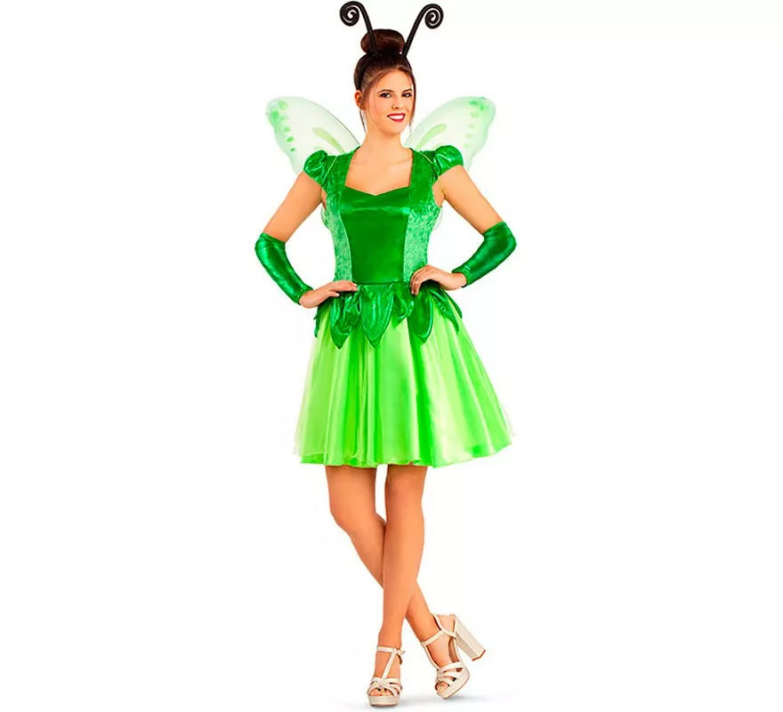 Translation missing: it.Disfraz de Hada Verde para mujer