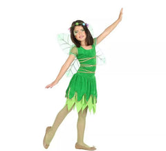 Disfraz de Hada verde para niña