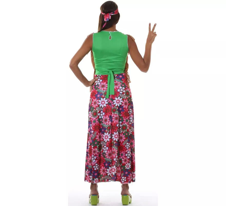 Translation missing: it.Disfraz de Happy Hippie para Mujer