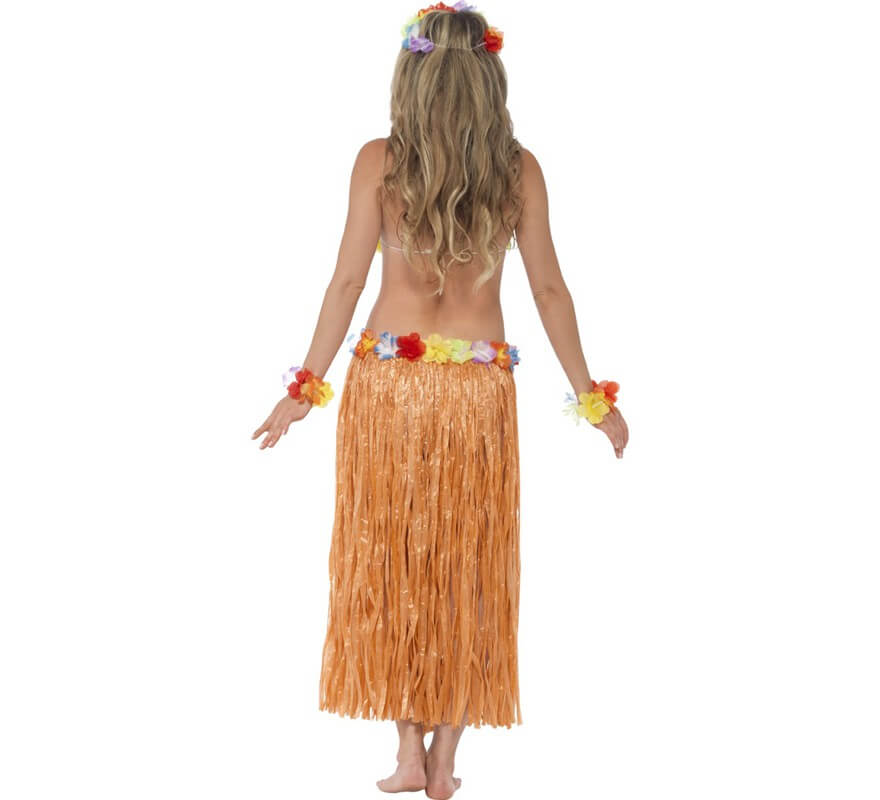 Translation missing: it.Disfraz de Hawaiana Naranja