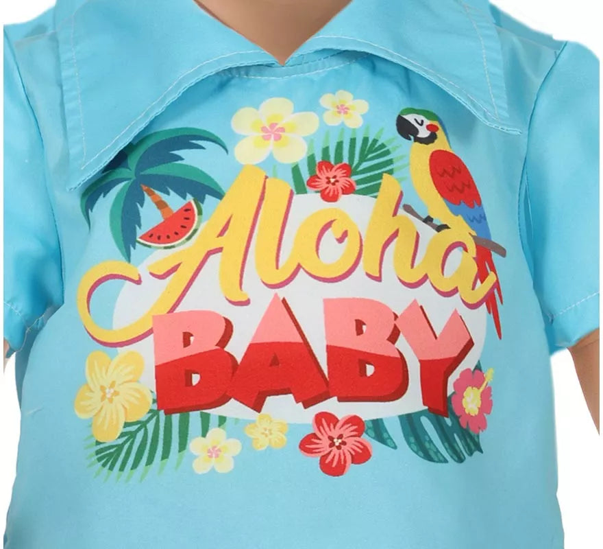 Translation missing: es.Disfraz de Hawaiano Tropical para niño y bebé