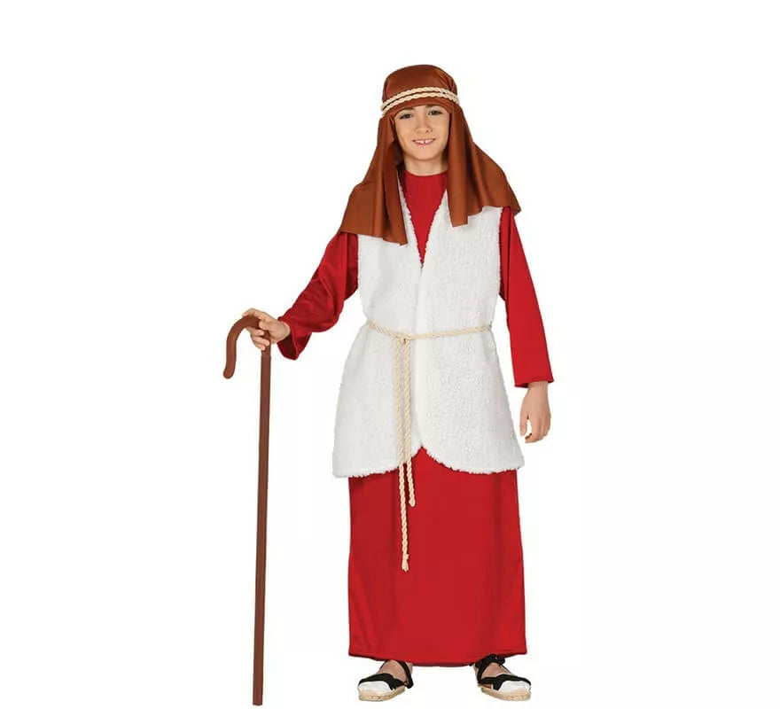 Disfraz de Hebreo Rojo para niño