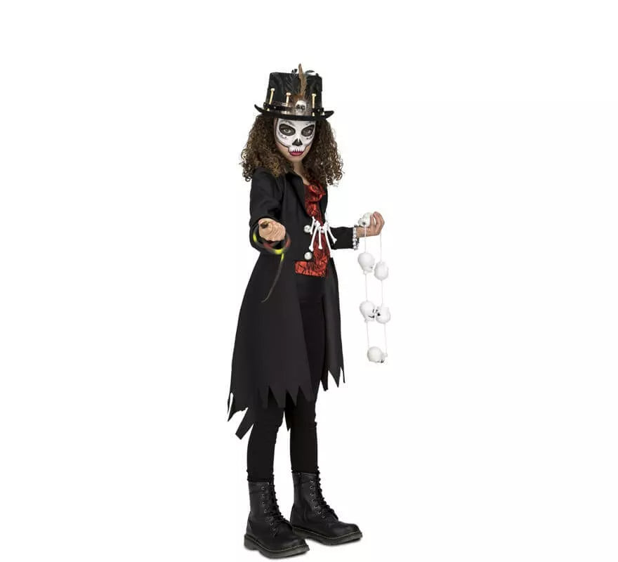 Translation missing: es.Disfraz de Hechicera Vudú para niña