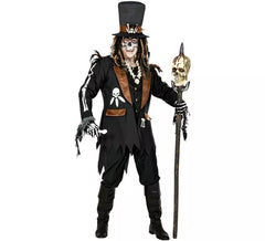 Costume da stregone voodoo da uomo