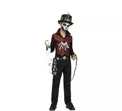 Costume stregone voodoo per un ragazzo