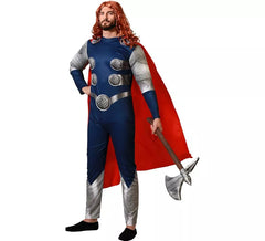 Costume da eroe dei fumetti Dio del tuono per uomo