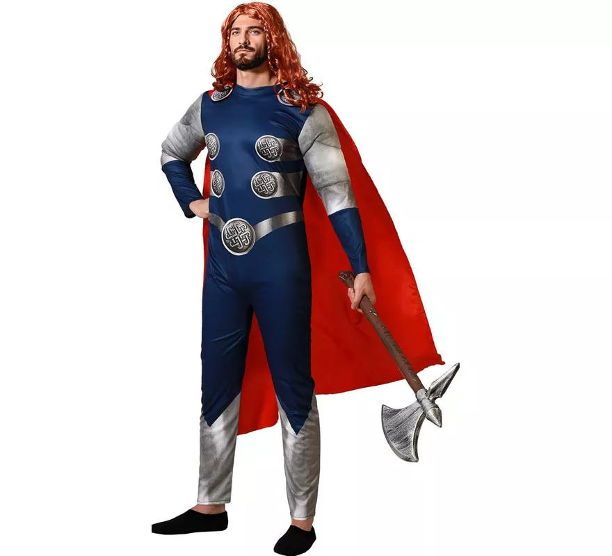 Translation missing: es.Disfraz de Héroe de Cómic Dios del Trueno para hombre