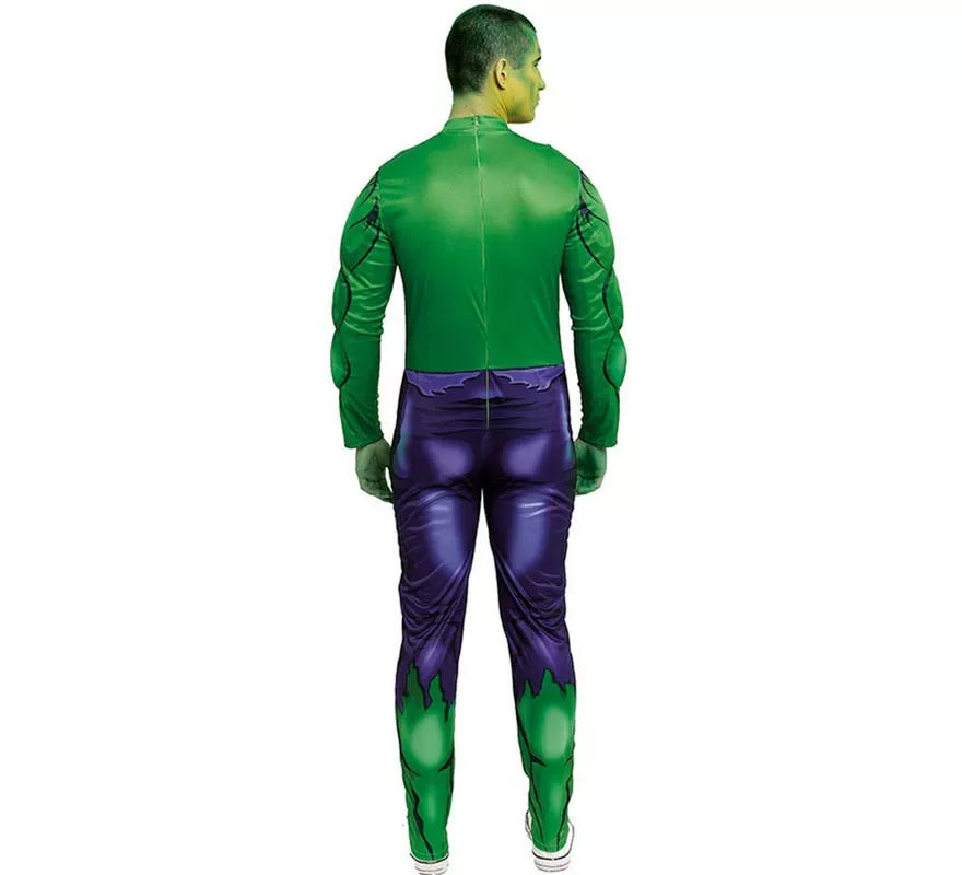 Disfraz de Héroe Gigante verde Musculoso para hombre