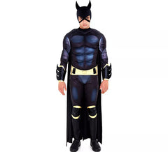 Costume da eroe pipistrello con maschera per uomo