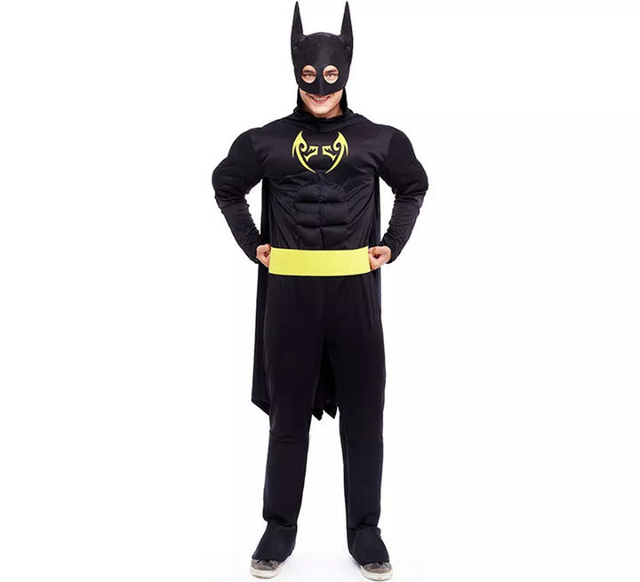 Disfraz de Héroe Murciélago negro para hombre