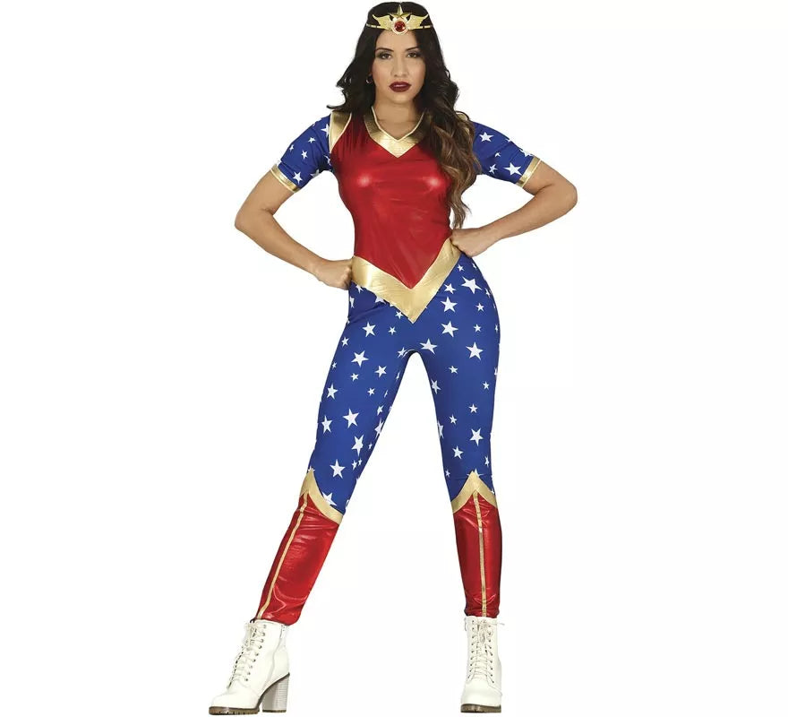 Translation missing: es.Disfraz de Heroína Estrellada para mujer