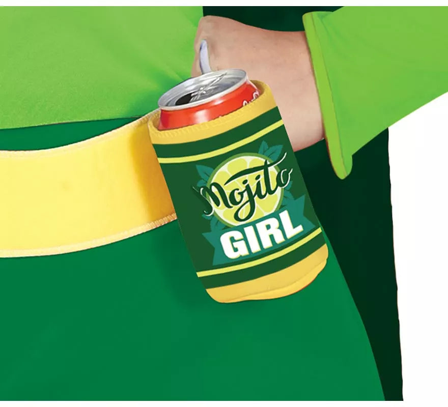Translation missing: it.Disfraz de Heroína Mojito con capa para mujer