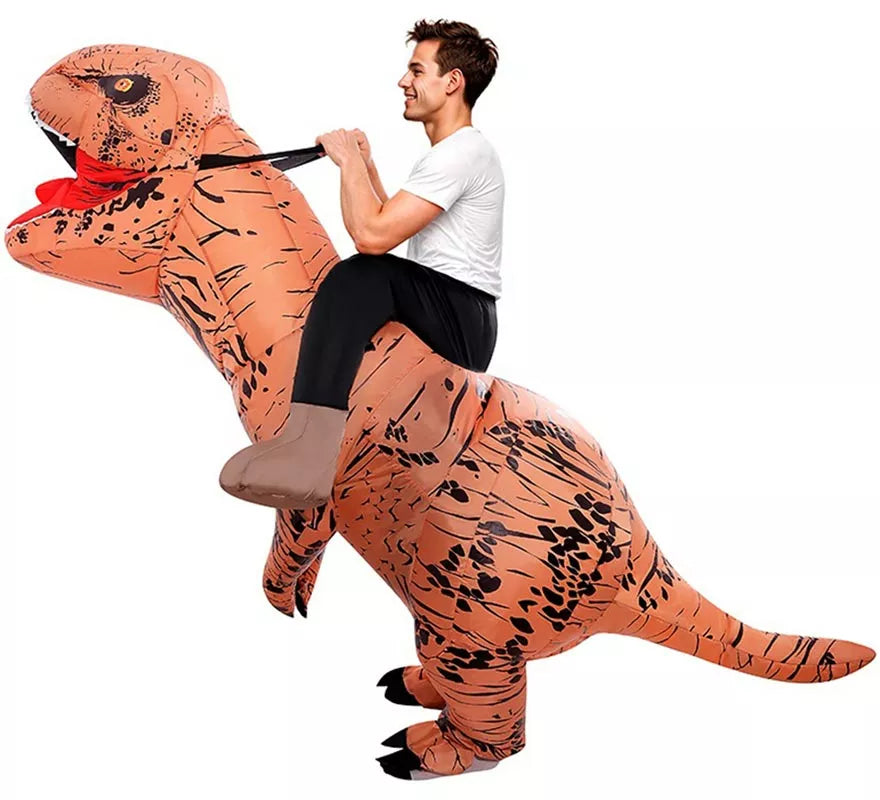 Disfraz de Hinchable Dino para adulto