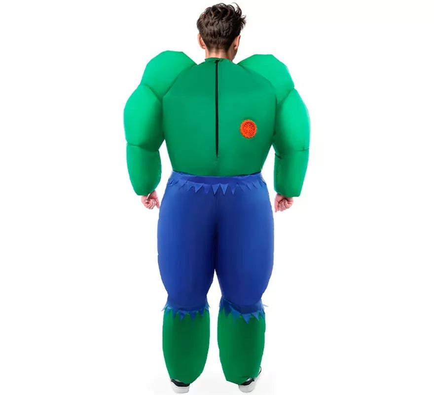 Disfraz de Hinchable Gigante Verde para adulto
