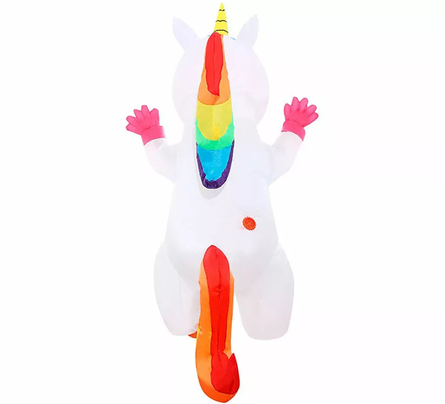 Translation missing: it.Disfraz de Hinchable Unicornio para adulto