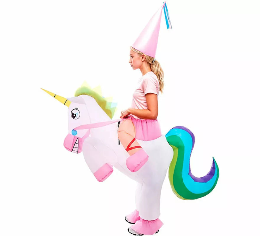 Translation missing: it.Disfraz de Hinchable Unicornio para mujer