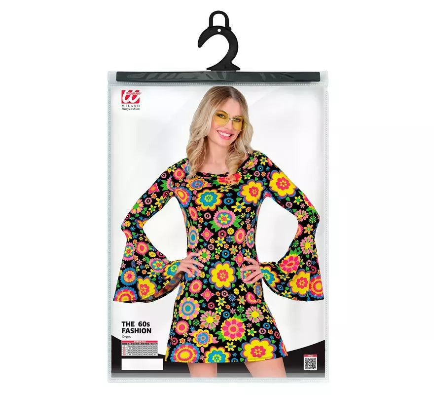 Translation missing: it.Disfraz de Hippie años 60 Flores Fashion para mujer