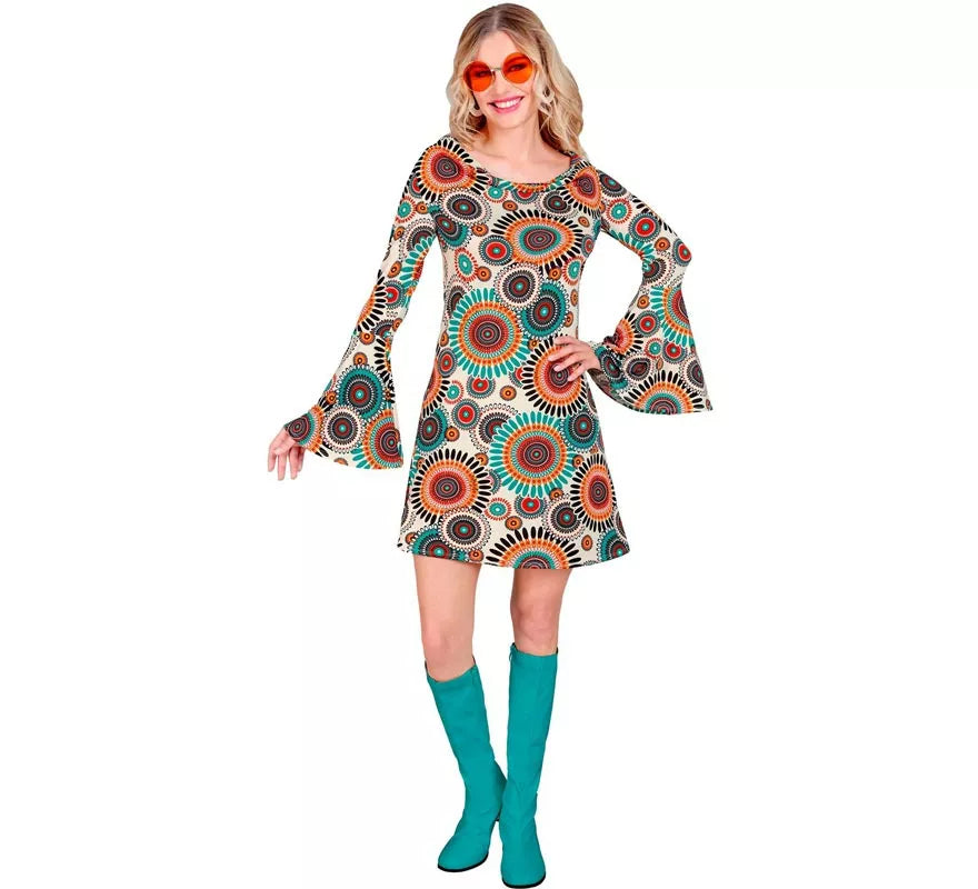 Translation missing: es.Disfraz de Hippie años 60 Vintage para mujer