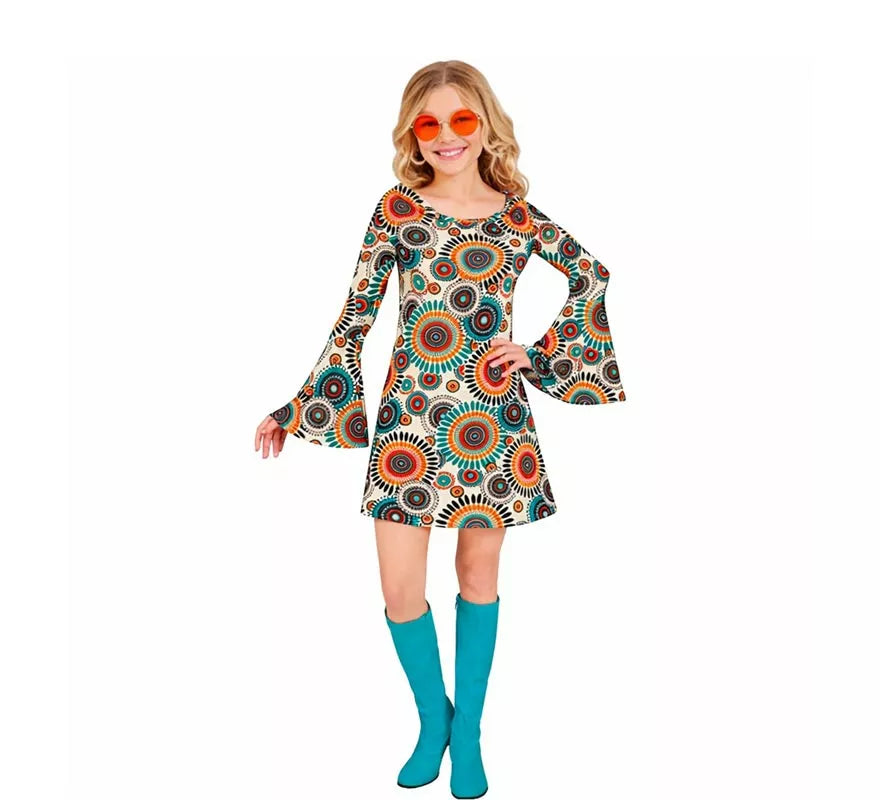 Translation missing: es.Disfraz de Hippie años 60 Vintage para mujer
