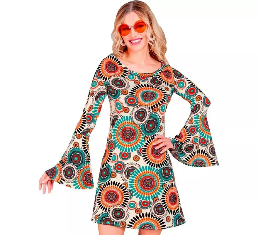 Translation missing: es.Disfraz de Hippie años 60 Vintage para mujer