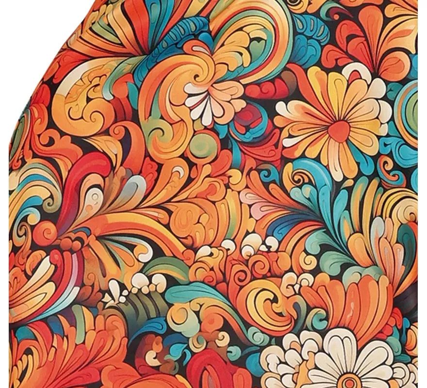Translation missing: es.Disfraz de Hippie Años 70 floral para mujer
