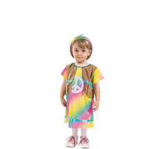 Disfraz de Hippie Arcoíris para bebé